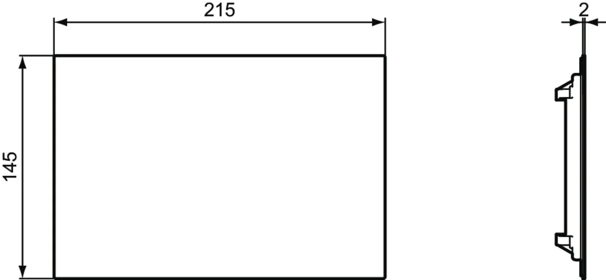 Revisionsplatte U3 Septa Pro Chrom Revisionsplatte U3 Septa Pro Chrom