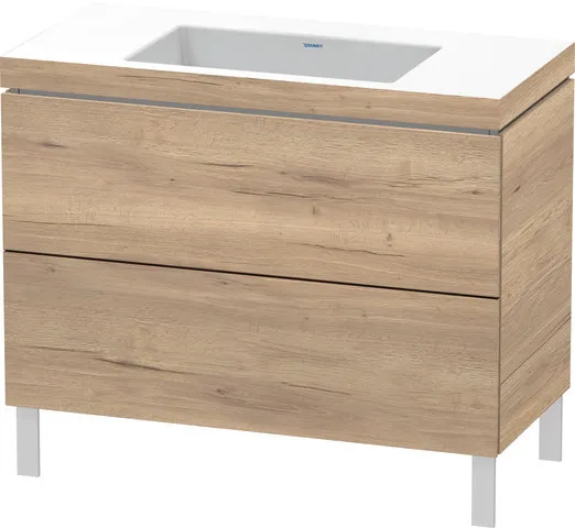 Duravit Set bodenstehend „L-Cube“ 100 × 48 × 69,8 cm