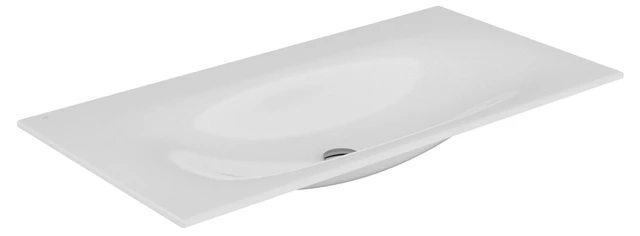 Edition 11 31150311000 Keramik-Waschtisch Edition 11 ohne Hahnlochbohrung 1055 × 17 × 538 mm weiß