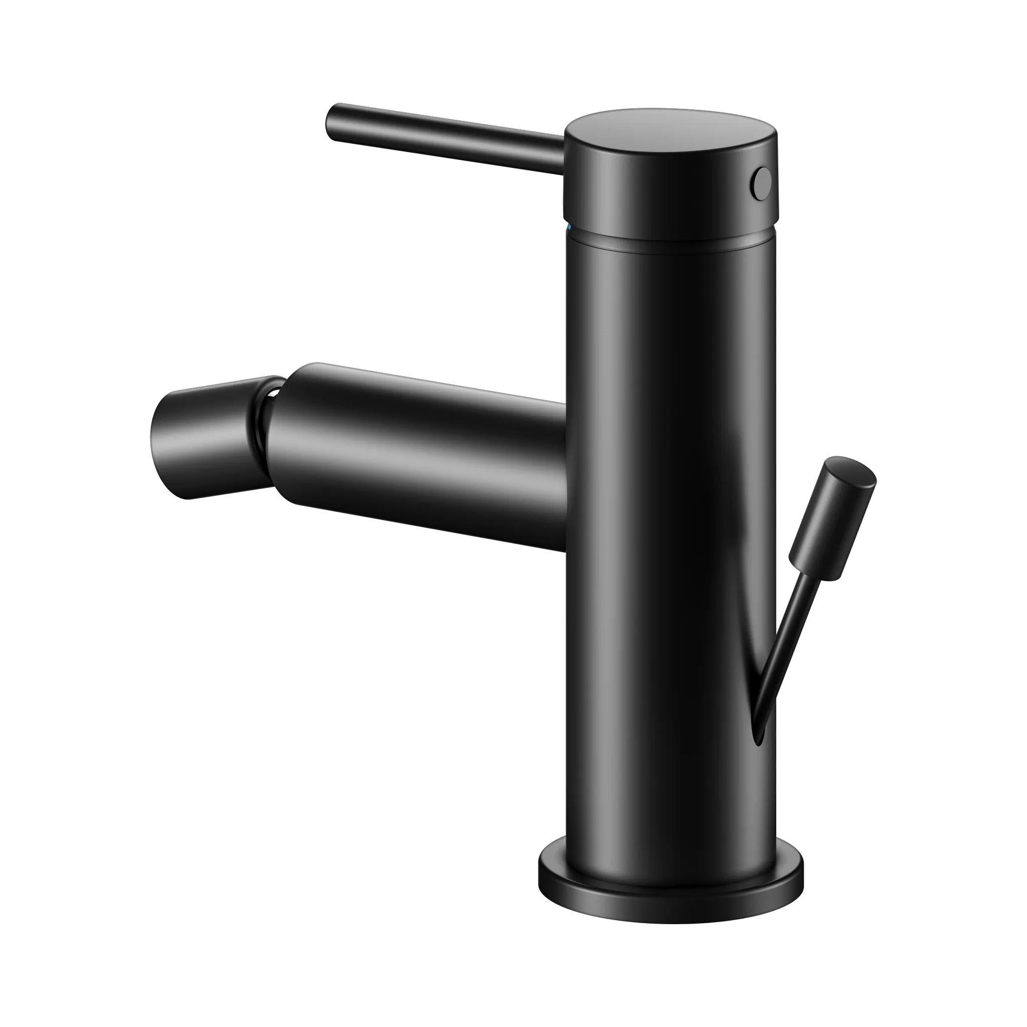 IXMO 59509372000 Einhebel-Bidetmischer mit Zugstangen-Ablaufgarnitur IXMO Soft, Rosette rund/eckig schwarz IXMO 59509372000 Einhebel-Bidetmischer mit Zugstangen-Ablaufgarnitur IXMO Soft, Rosette rund/eckig schwarz