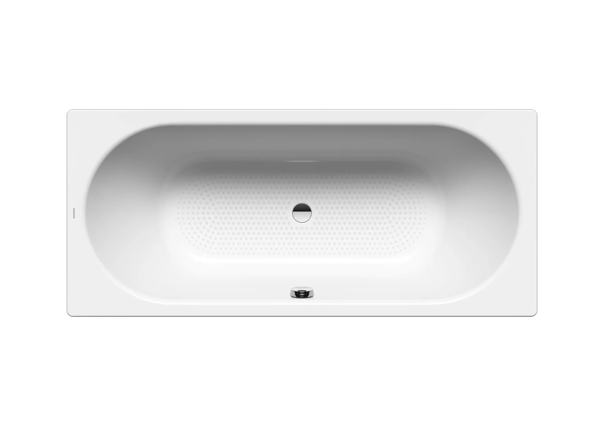 Kaldewei Badewanne „Classic Duo“ rechteck 180 × 80 cm, ohne Grifflochbohrungen in alpinweiß