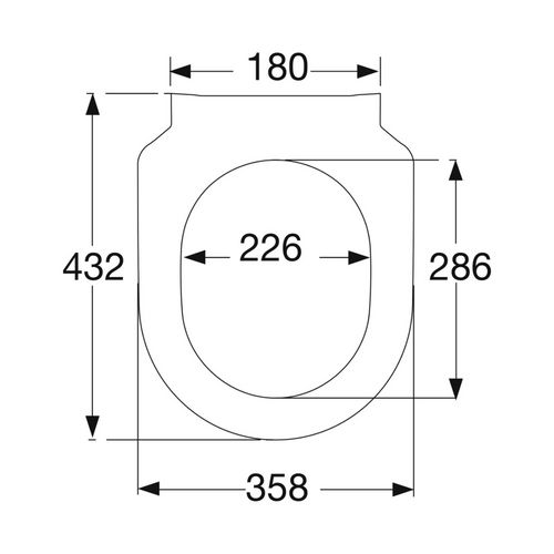 Set Subway 3.0 WC mit Slimseat und ViConnectMattchrom und Element „Subway 3.0“, ohne Spülrand