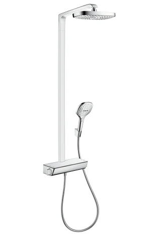 Showerpipe Raindance Select E 300 2jet EcoSmart chrom Showerpipe Raindance Select E 300 2jet EcoSmart chrom