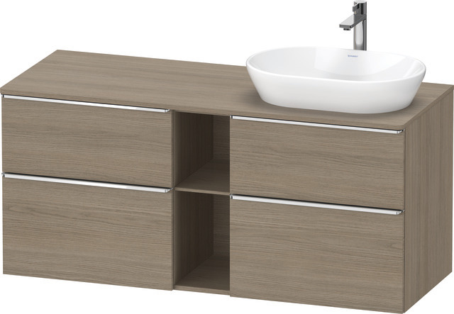 Duravit Waschtischunterschrank wandhängend „D-Neo“ 140 × 66,4 × 55 cm