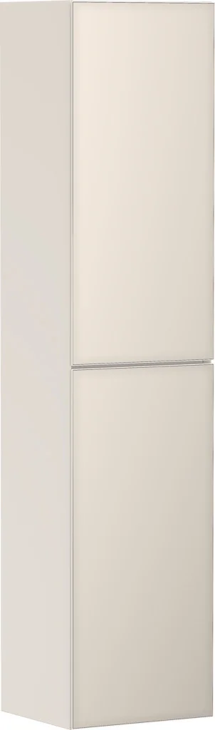 Hansgrohe Hochschrank Xevolos E Sandbeige Matt 400/360 mm, Türanschlag links, 2 Türen, PushOpen-Funktion