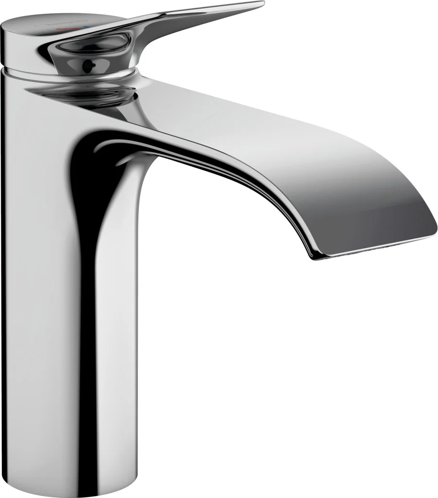 Hansgrohe Vivenis Einhebel-Waschtischmischer 110 CoolStart, Chrom, Ausladung 146 mm, Auslaufhöhe 110 mm, Hebelgriff, WaterfallStream, max. Durchfluss 5 l/min