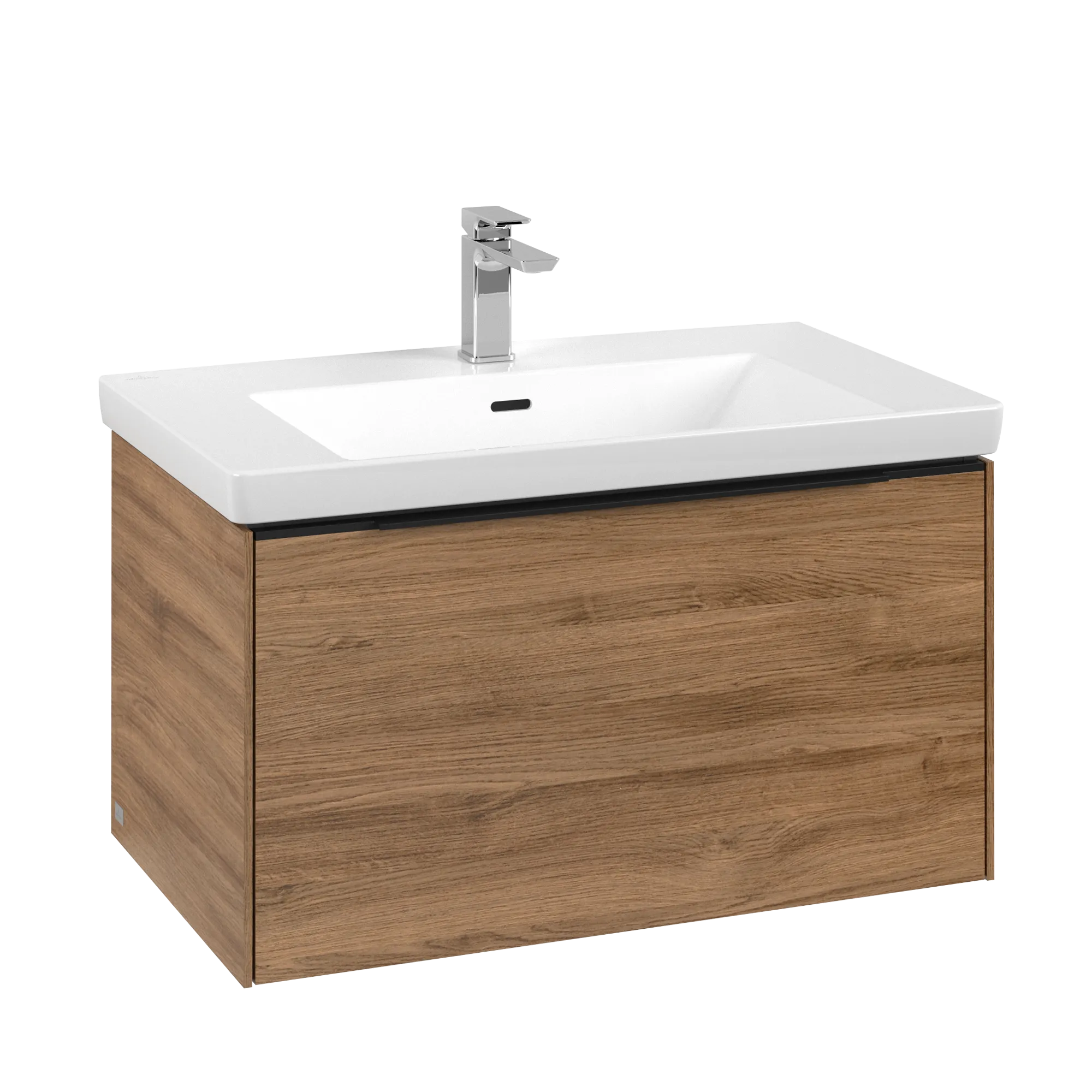Villeroy & Boch Waschtischunterschrank „Subway 3.0“ für Schrankwaschtisch 772 × 429 × 478 mm Kansas Oak, für Becken mittig Villeroy & Boch Waschtischunterschrank „Subway 3.0“ für Schrankwaschtisch 772 × 429 × 478 mm Kansas Oak, für Becken mittig