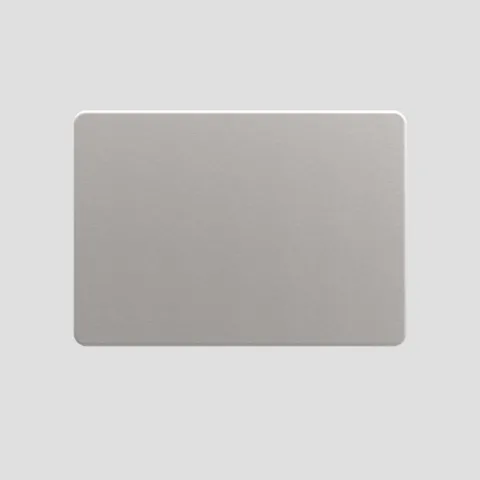 Abdeckplatte „S 700“ ohne Betätigungseinrichtung, vandalensicher aus gebürstetem Edelstahl Abdeckplatte „S 700“ ohne Betätigungseinrichtung, vandalensicher aus gebürstetem Edelstahl