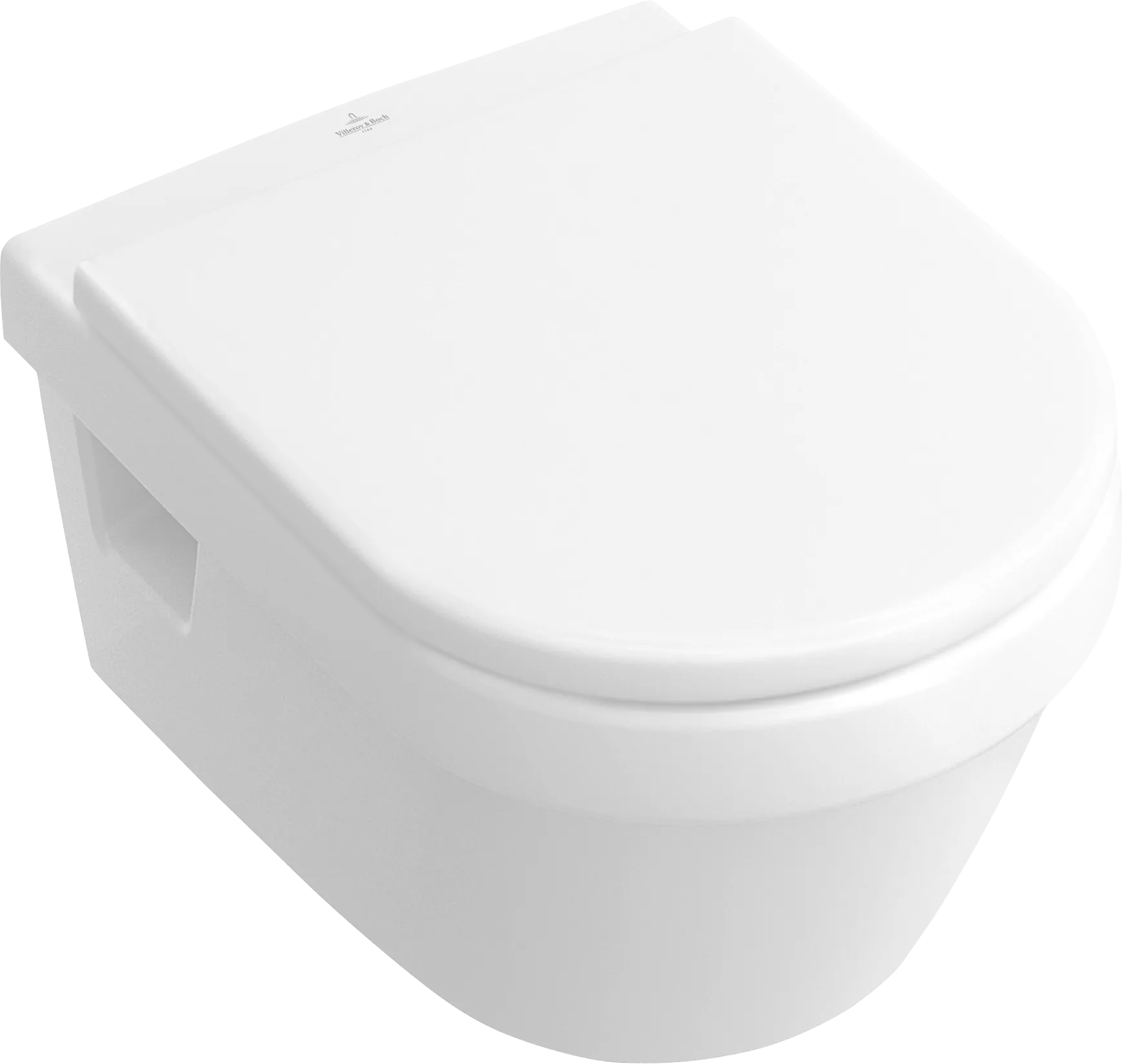 Wand-Tiefspül-WC DirectFlush „Architectura“ 37 × 33 × 53 cm in Weiß Alpin, ohne Spülrand Wand-Tiefspül-WC DirectFlush „Architectura“ 37 × 33 × 53 cm in Weiß Alpin, ohne Spülrand