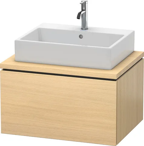Duravit Waschtischunterschrank wandhängend „L-Cube“ 72 × 40 × 54,7 cm Mediterrane Eiche