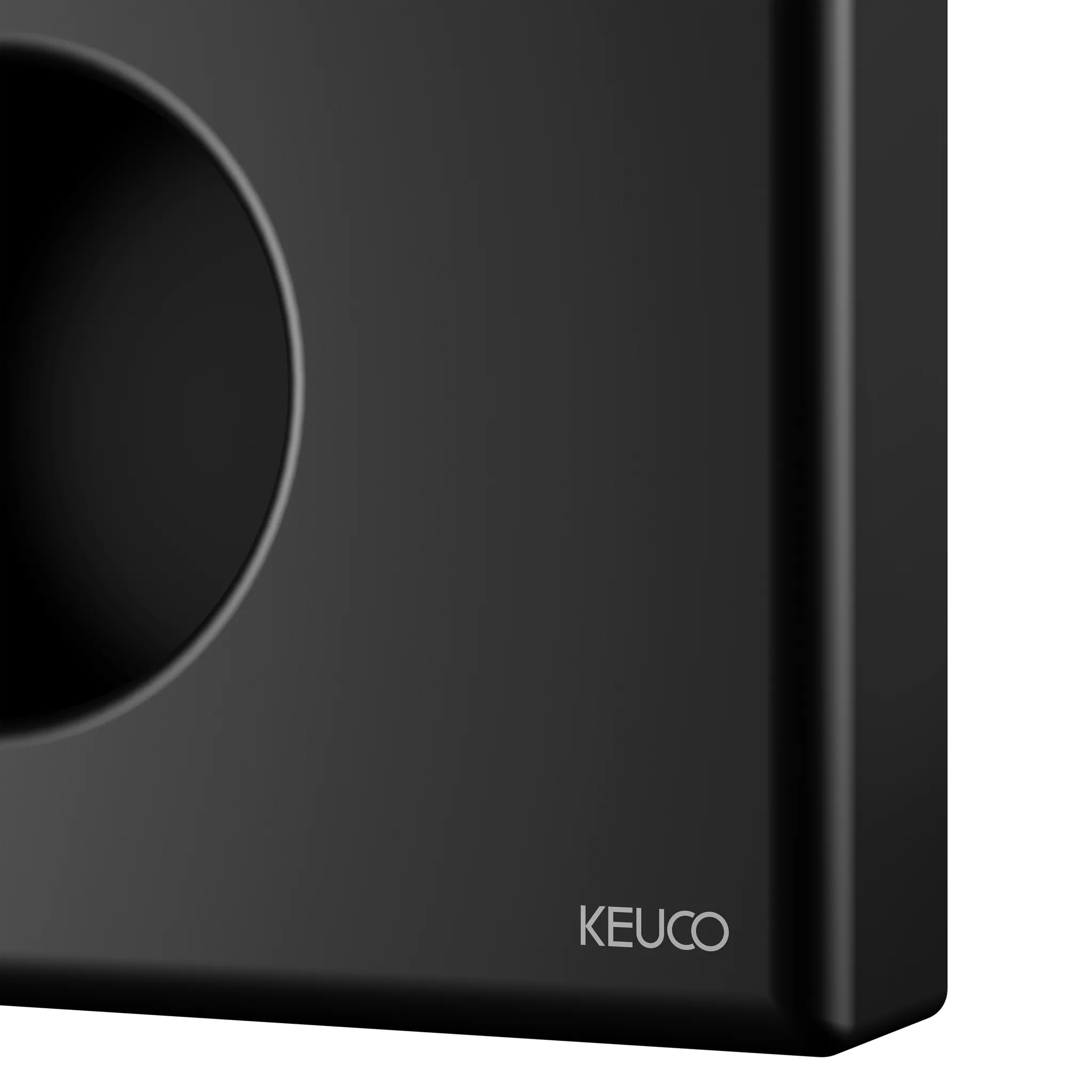 KEUCO Hygienebeutelspender schwarz matt KEUCO Hygienebeutelspender schwarz matt