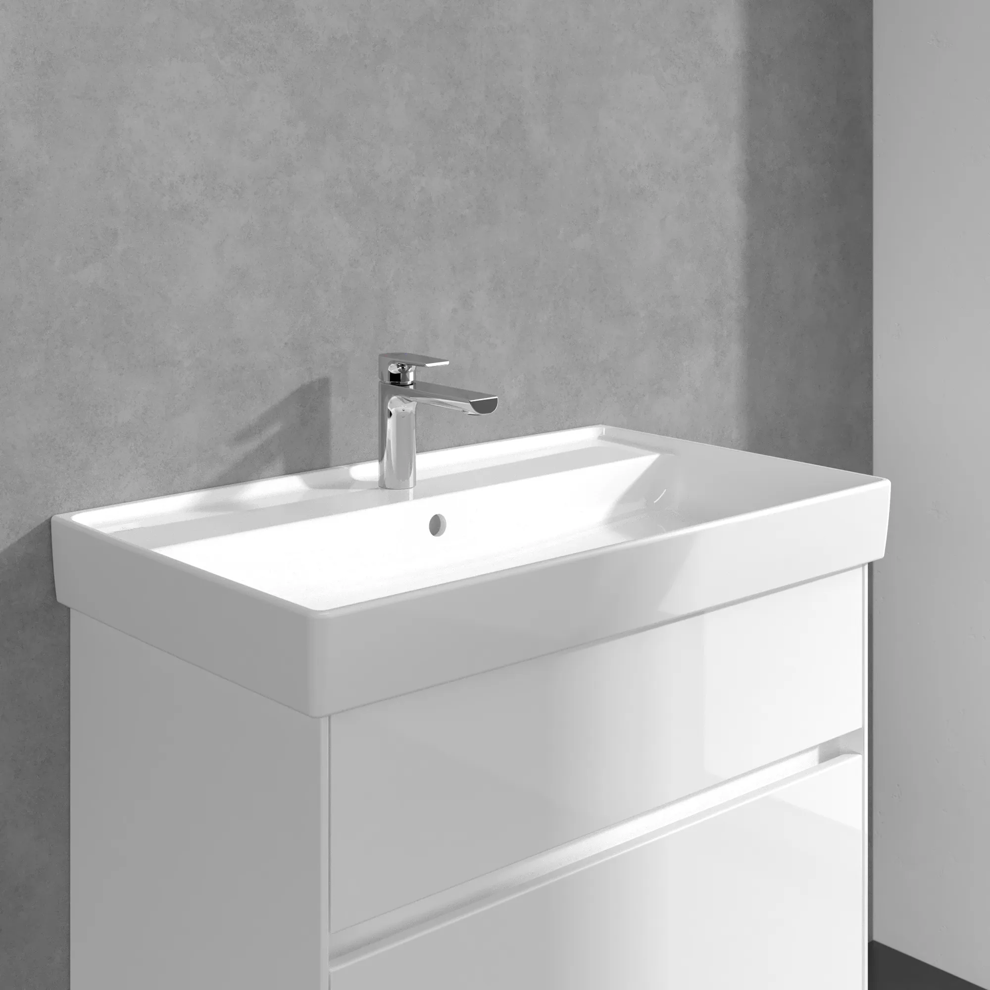 Einhand-Waschtischarmatur „Liberty“ 17,8 cm Ausladung 138 mm in Chrom Einhand-Waschtischarmatur „Liberty“ 17,8 cm Ausladung 138 mm in Chrom