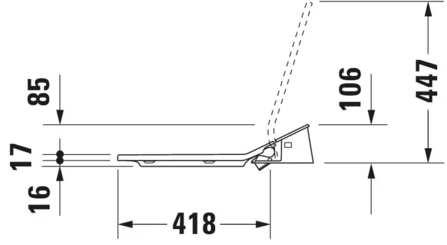 Duravit WC-Sitz mit Unterdusche (elektrisch) „SensoWash® Slim“