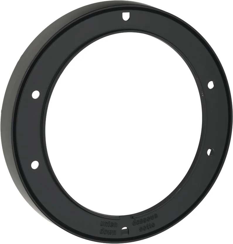 Hansgrohe Verlängerungsrosette für iBox, Chrom, Durchmesser 170 mm, Verlängerung 22 mm