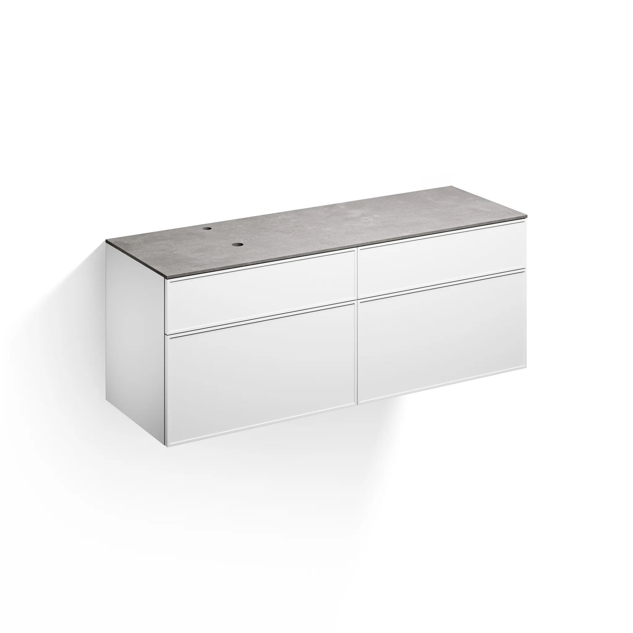 Alape Möbelmodul Arkta 1600x600 NY silk/Weiß