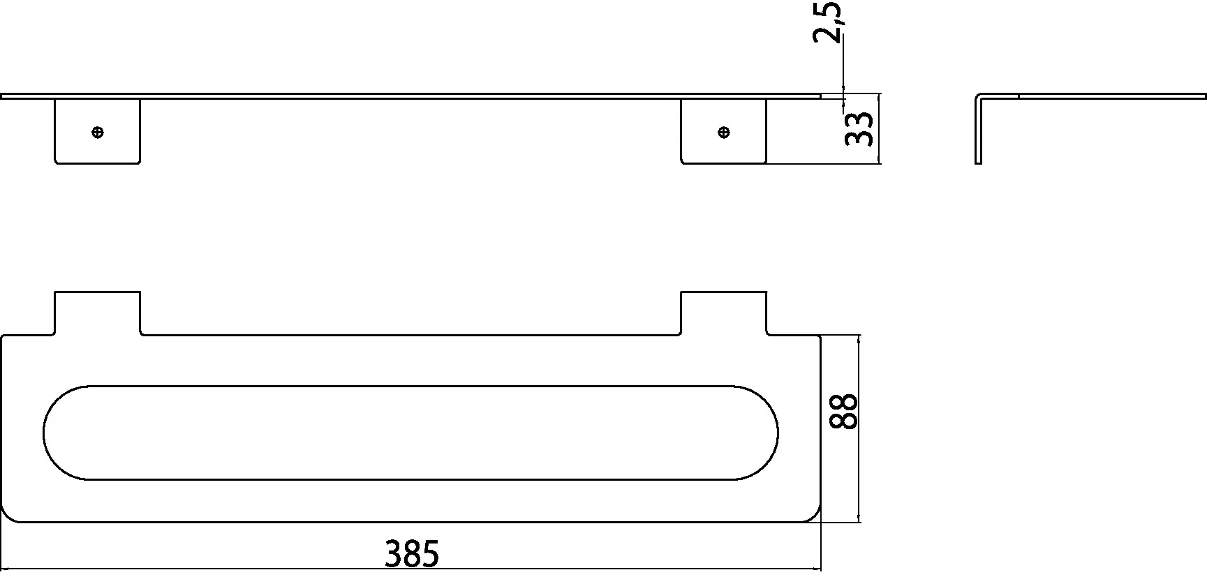 emco Handtuchhalter „asis“ in chrom