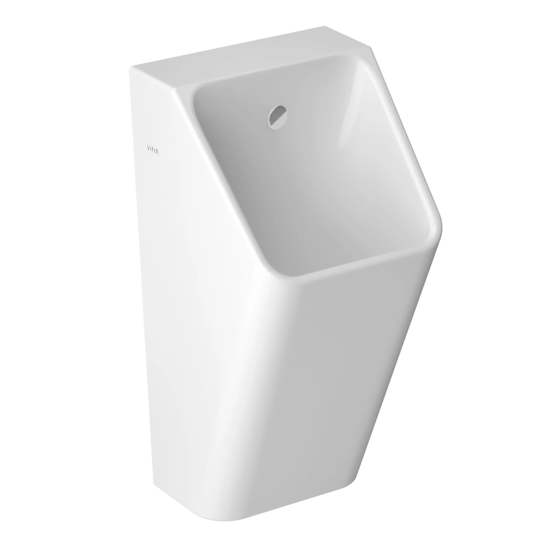 VitrA S20 Urinal Comfort ohne Spülrand, 30 x 30 x 60 cm, Weiß Hochglanz