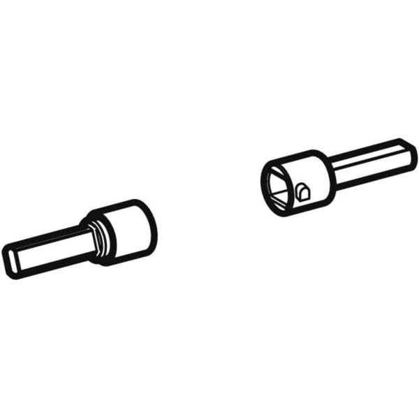 Set Steckbolzen für WC-Sitzring und WC-Deckel, für AquaClean 4000 Set Steckbolzen für WC-Sitzring und WC-Deckel, für AquaClean 4000