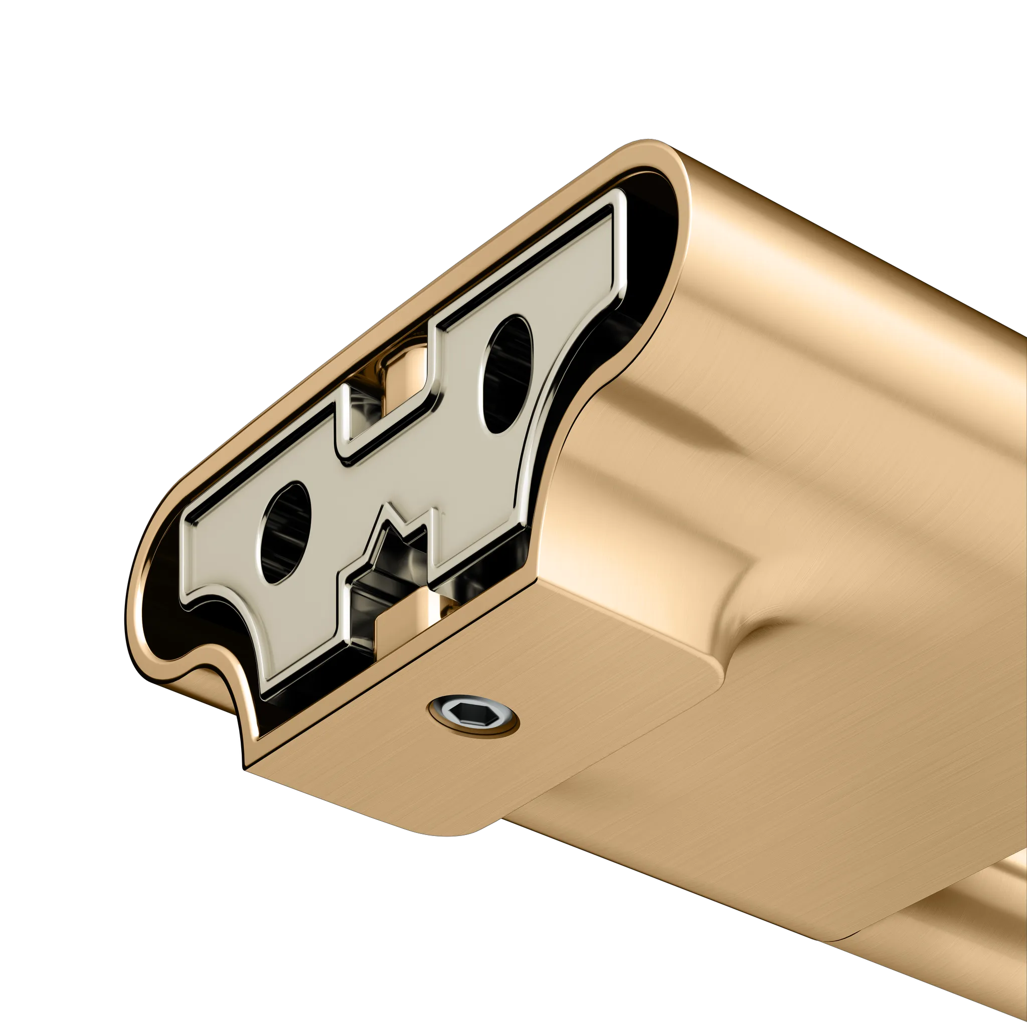 Edition 400 Handtuchhalter 450 mm Messing gebürstet Edition 400 Handtuchhalter 450 mm Messing gebürstet