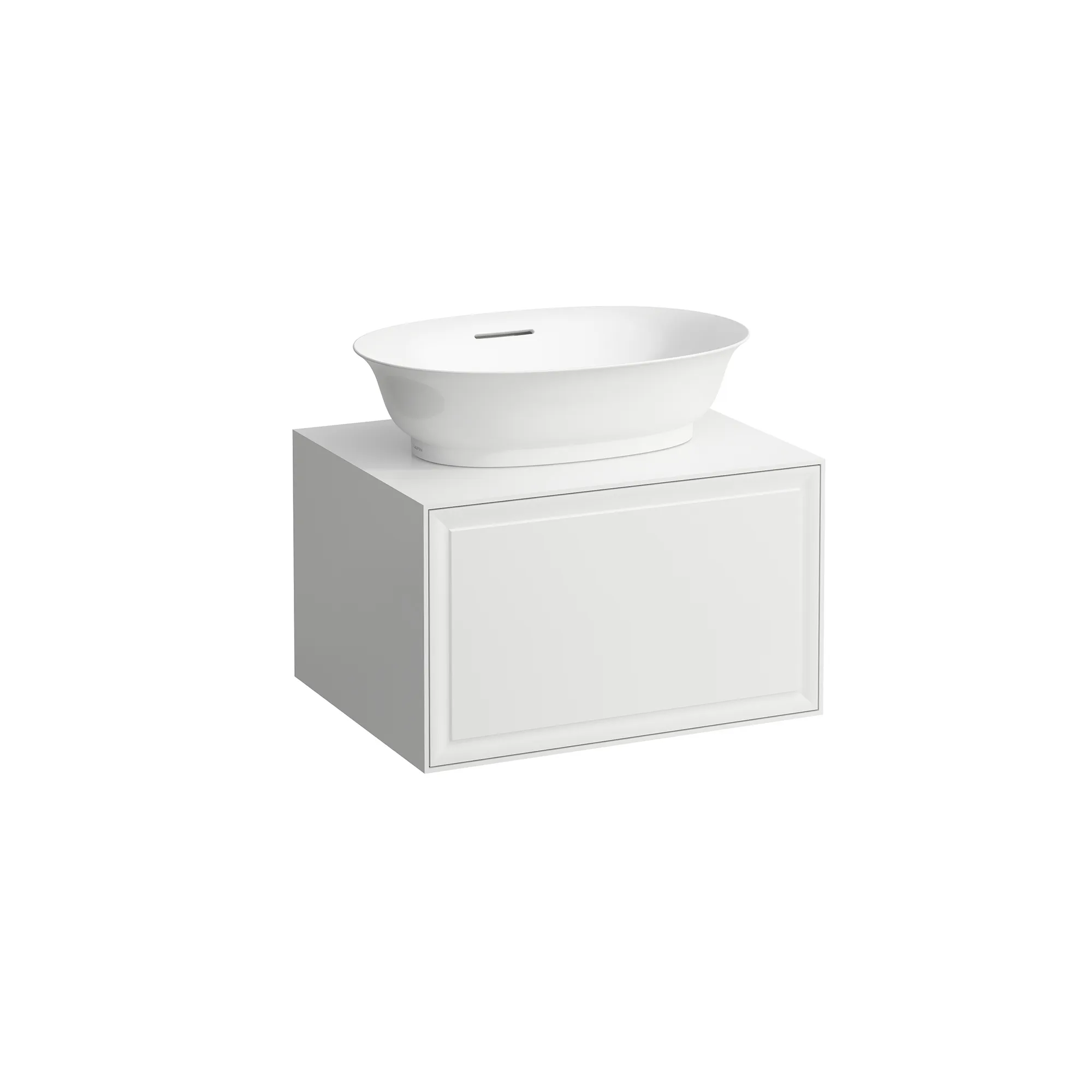 Laufen Waschtischunterbau „THE NEW CLASSIC“ 577 × 347 × 457 mm Verkehrsgrau, mittig Laufen Waschtischunterbau „THE NEW CLASSIC“ 577 × 347 × 457 mm Verkehrsgrau, mittig