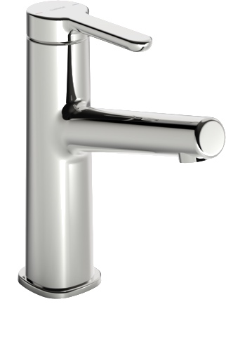 Einhand-Waschtischarmatur „Designo Style“ Ausladung 128 mm in Chrom Einhand-Waschtischarmatur „Designo Style“ Ausladung 128 mm in Chrom