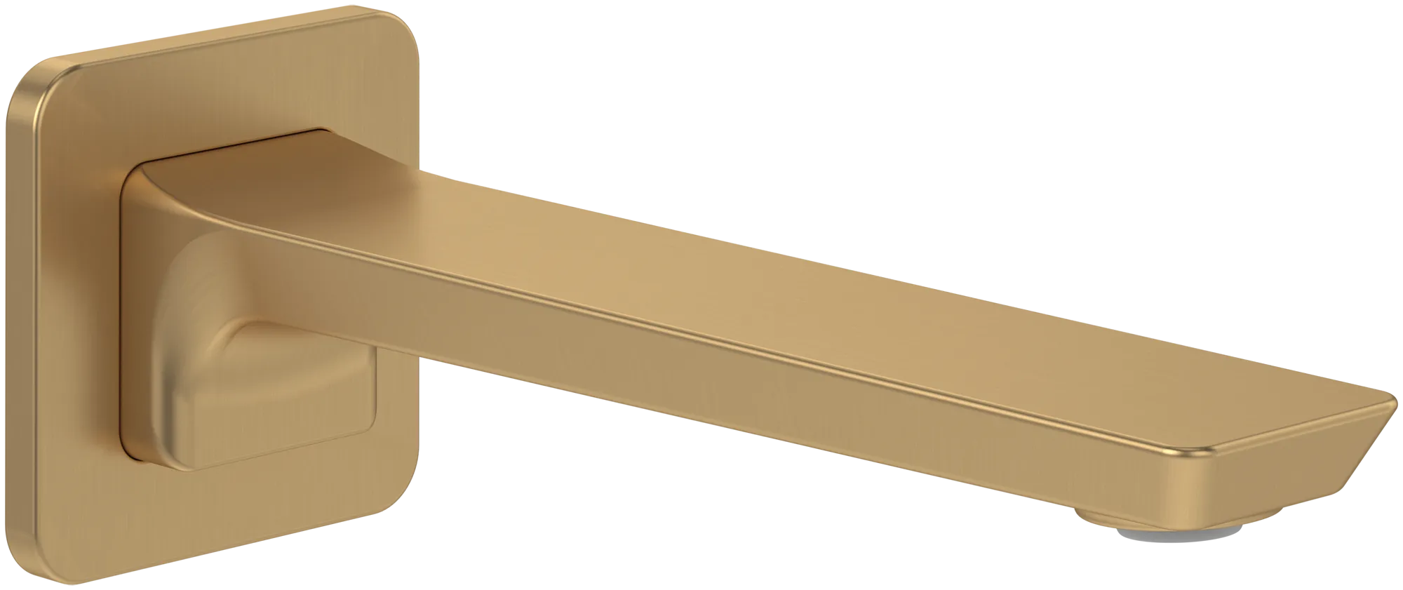 Villeroy & Boch Badewannenauslauf Subway 3.0, eckig, Brushed Gold, 75 x 216 x 75 mm, mit verstellbarem Strahlregler und AirPlus-Technologie Villeroy & Boch Badewannenauslauf Subway 3.0, eckig, Brushed Gold, 75 x 216 x 75 mm, mit verstellbarem Strahlregler und AirPlus-Technologie