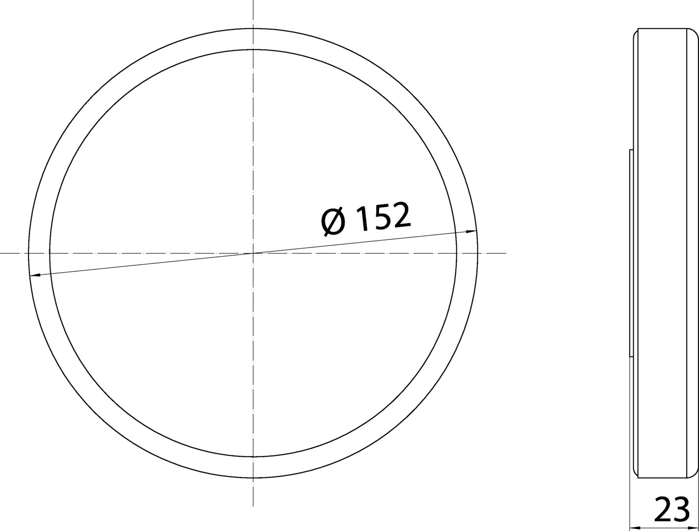 Spiegel „Rasier-Und Kosmetikspiegel“ ⌀ 15,2 cm