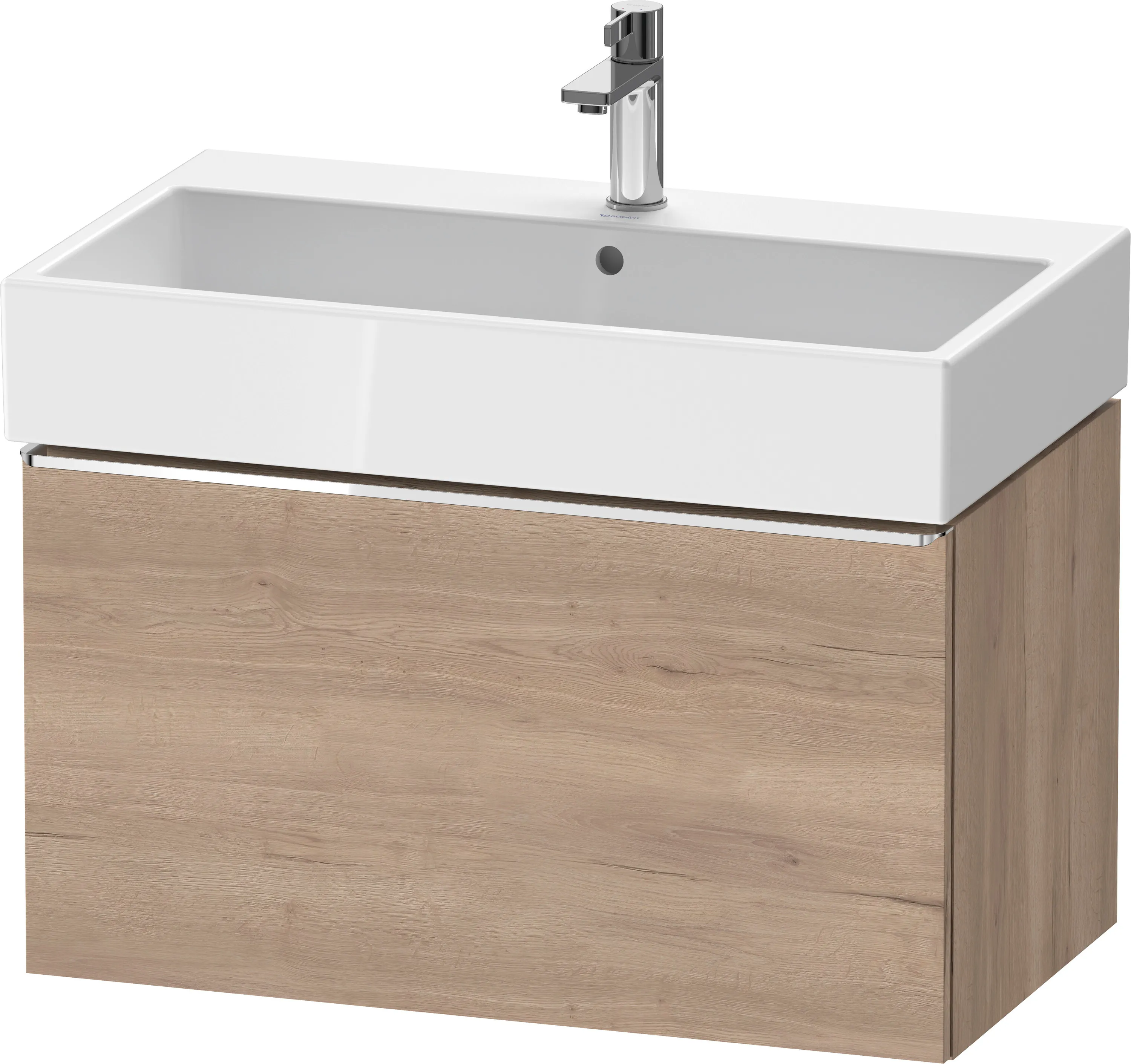 Duravit Waschtischunterschrank wandhängend „D-Neo“ 78,4 × 44 × 44,2 cm Eiche Marmoriert