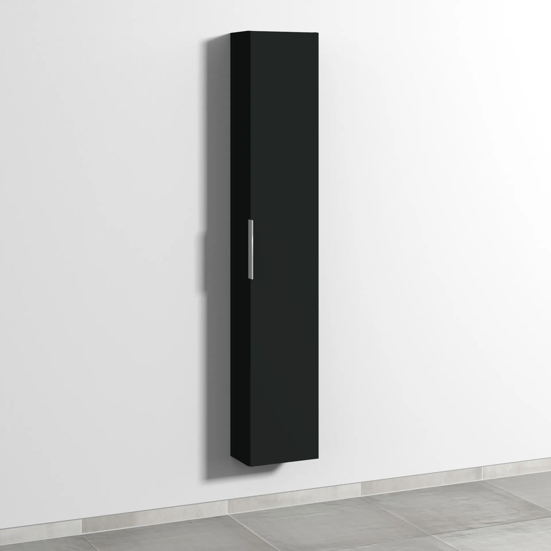 Sanipa Hochschrank „3way“ 300 × 1700 × 199 mm Anschlag rechts, in Vulkan (matt), Anschlag rechts