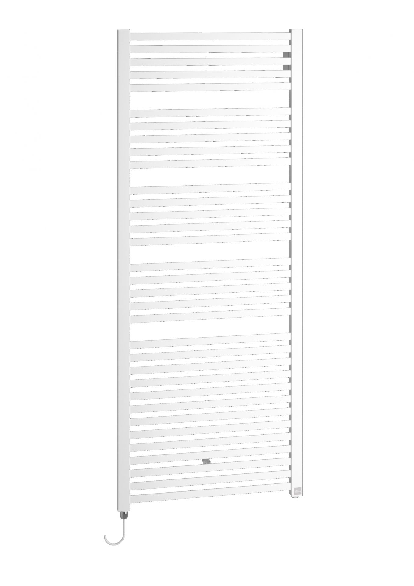 Kermi Design-Elektroheizkörper „Geneo® quadris-E“ 59,6 × 149,4 cm in Graphit Metallic