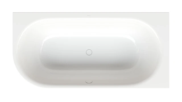 Bette oval Badewanne „BetteLux Oval V Silhouette“ 195 × 95 cm in Weiß