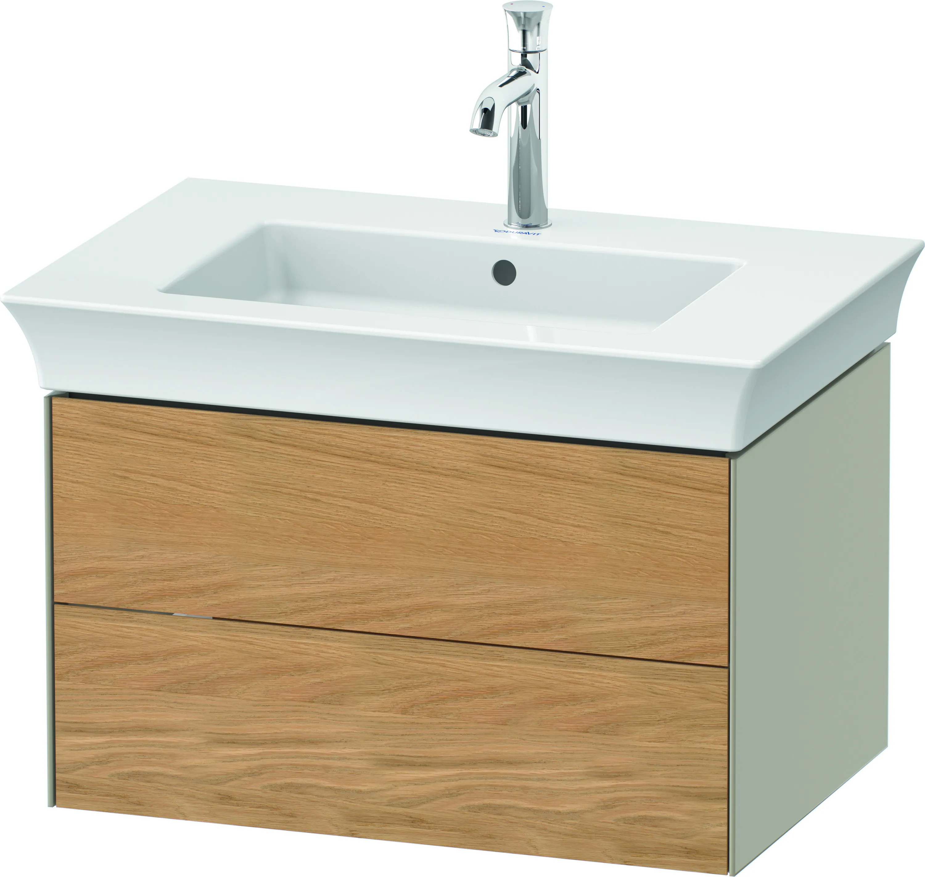 Duravit Waschtischunterschrank wandhängend „White Tulip“ 68,4 × 41 × 45,8 cm Duravit Waschtischunterschrank wandhängend „White Tulip“ 68,4 × 41 × 45,8 cm