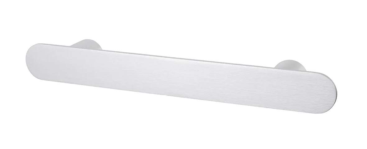 BEMM Magnet Handtuchhalter Softline, silber gebürstet, 460 mm Länge, 55 mm Höhe, 60 mm Tiefe