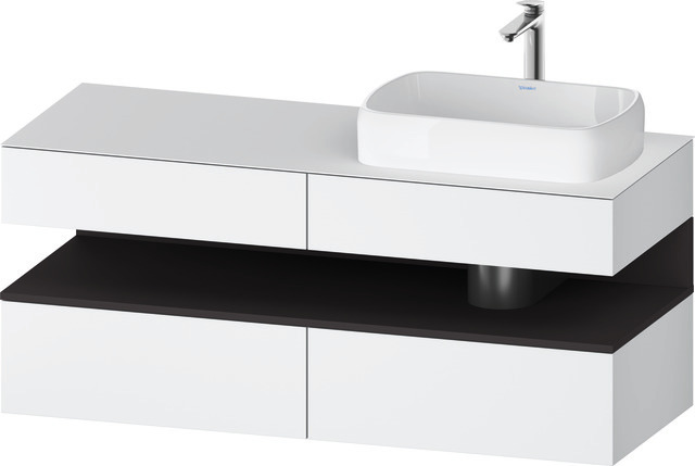 Duravit Waschtischunterschrank wandhängend „Qatego“ 140 × 60 × 55 cm