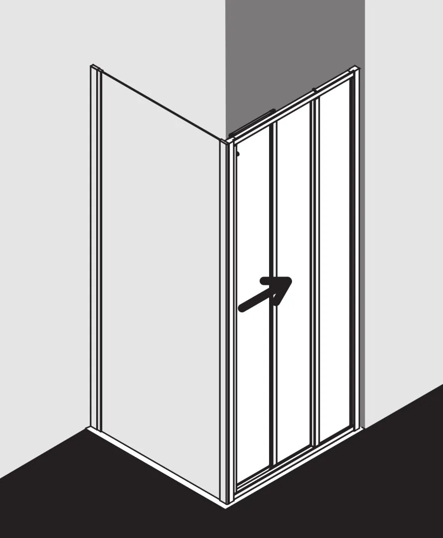 Kermi Duschdesign IBIZA 2000 ST3, 1750x750mm, Silber Mattglanz Kermi Duschdesign IBIZA 2000 ST3, 1750x750mm, Silber Mattglanz