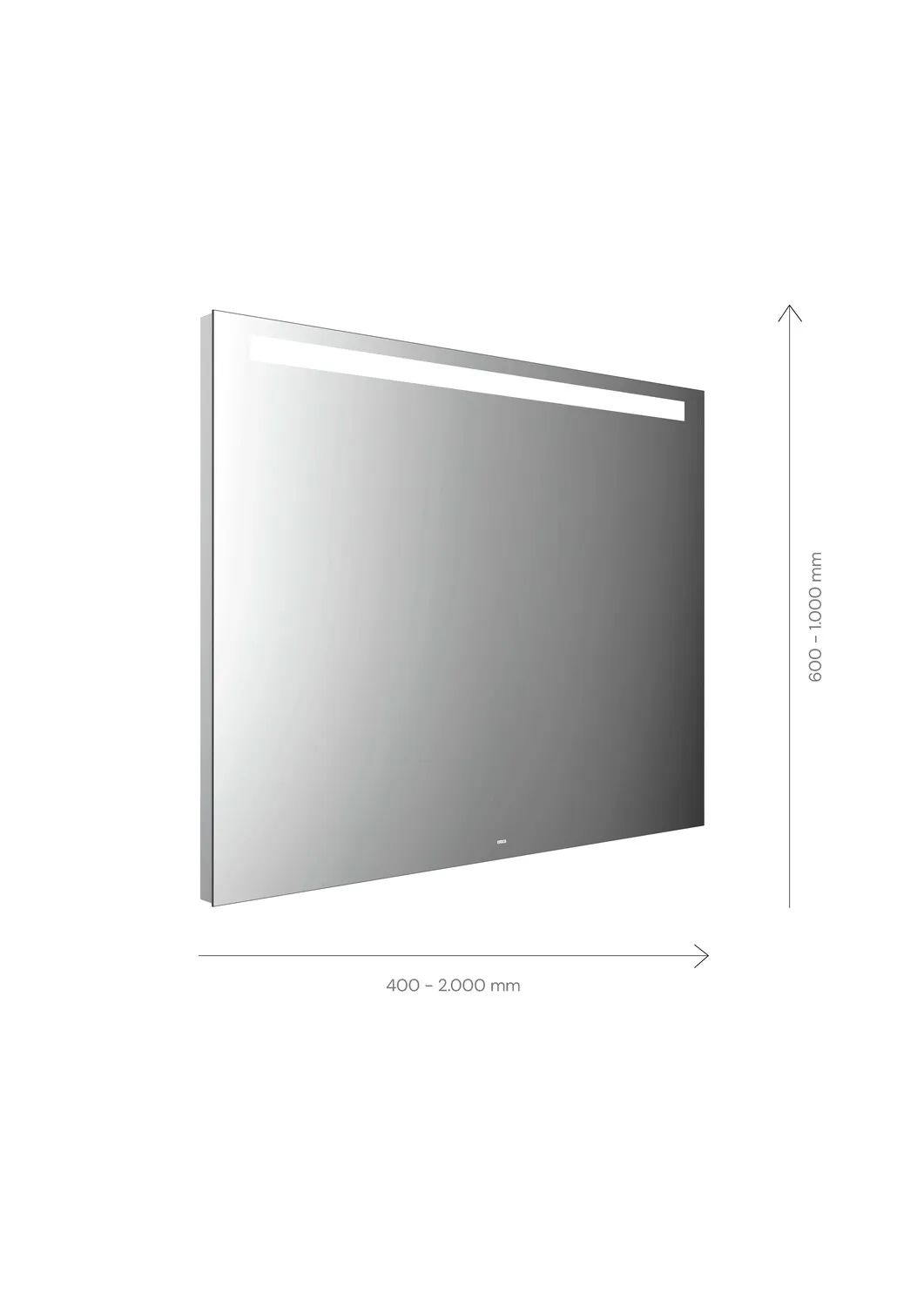 emco Lichtspiegel mit Sensorschalter „MI 210“ 70 × 70 cm