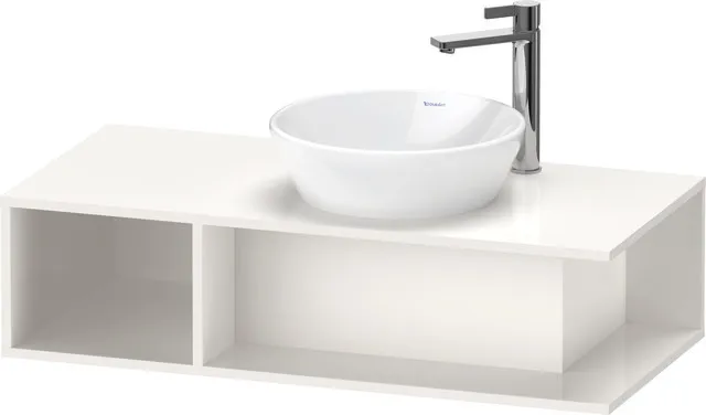 Duravit Waschtischunterschrank wandhängend „D-Neo“ 100 × 26 × 48 cm Weiß Hochglanz