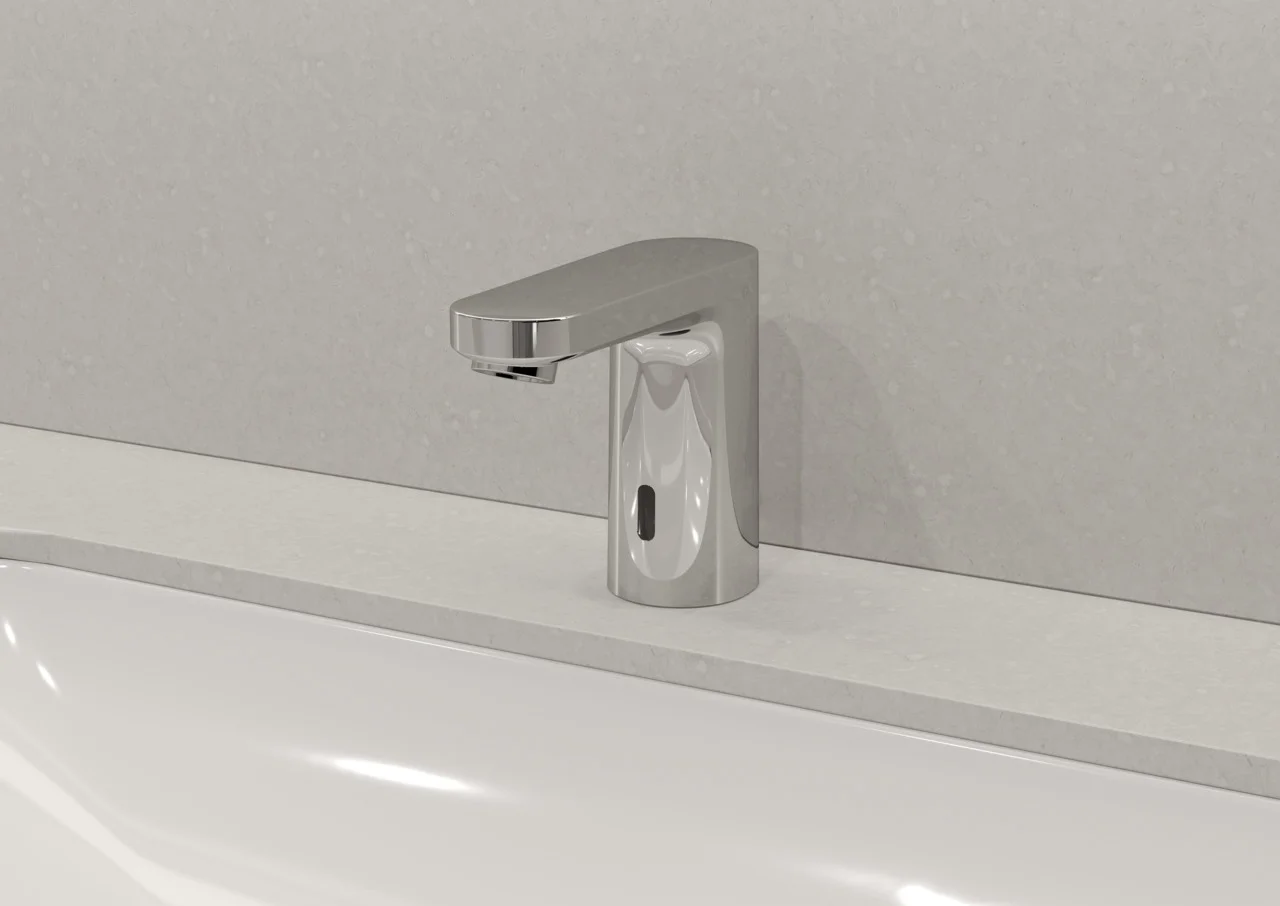 Hansgrohe Vernis Blend Elektronik-Waschtischmischer Kaltwasser Batteriebetrieb Chrom Ausladung 112 mm Normalstrahl schwenkbarer Strahlformer max. Durchfluss 5 l/min Infrarot-Näherungselektronik Hygienespülung einstellbar Hansgrohe Vernis Blend Elektronik-Waschtischmischer Kaltwasser Batteriebetrieb Chrom Ausladung 112 mm Normalstrahl schwenkbarer Strahlformer max. Durchfluss 5 l/min Infrarot-Näherungselektronik Hygienespülung einstellbar