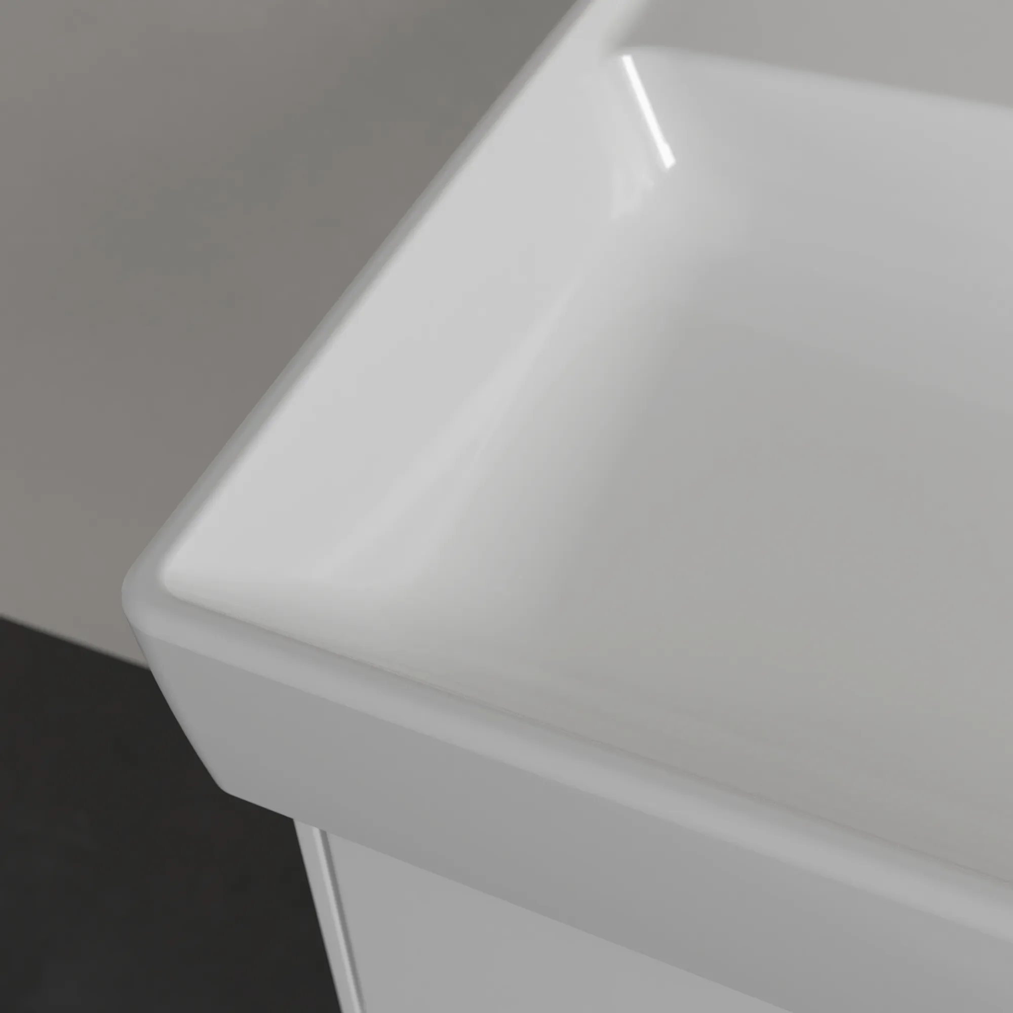 Villeroy & Boch Schrankwaschtisch aus TitanCeram „Collaro“ 1200 × 470 × 160 mm, ohne Hahnlochbohrung in Weiß Alpin Villeroy & Boch Schrankwaschtisch aus TitanCeram „Collaro“ 1200 × 470 × 160 mm, ohne Hahnlochbohrung in Weiß Alpin