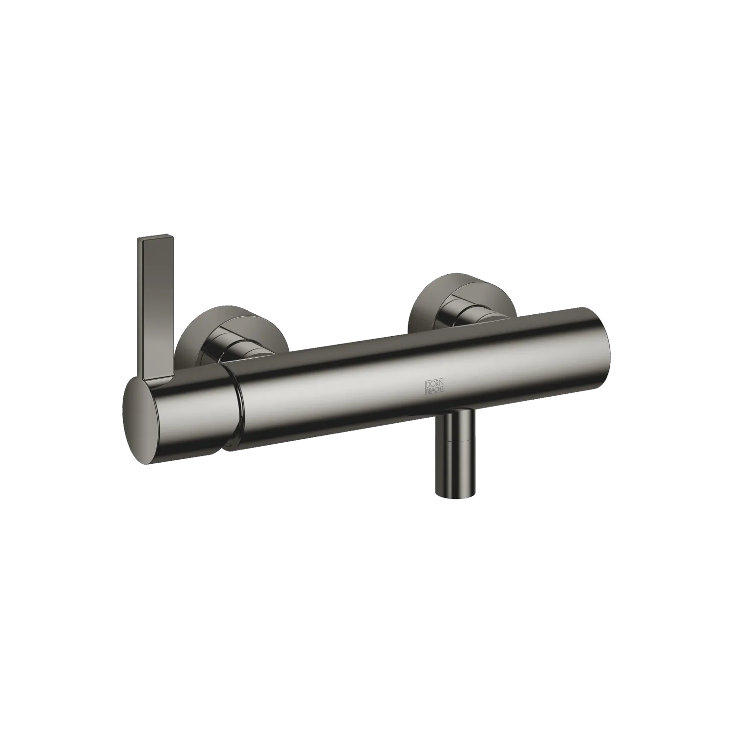 Dornbracht IMO Brause-Einhandbatterie für Wandmontage Dark Chrome 33301670