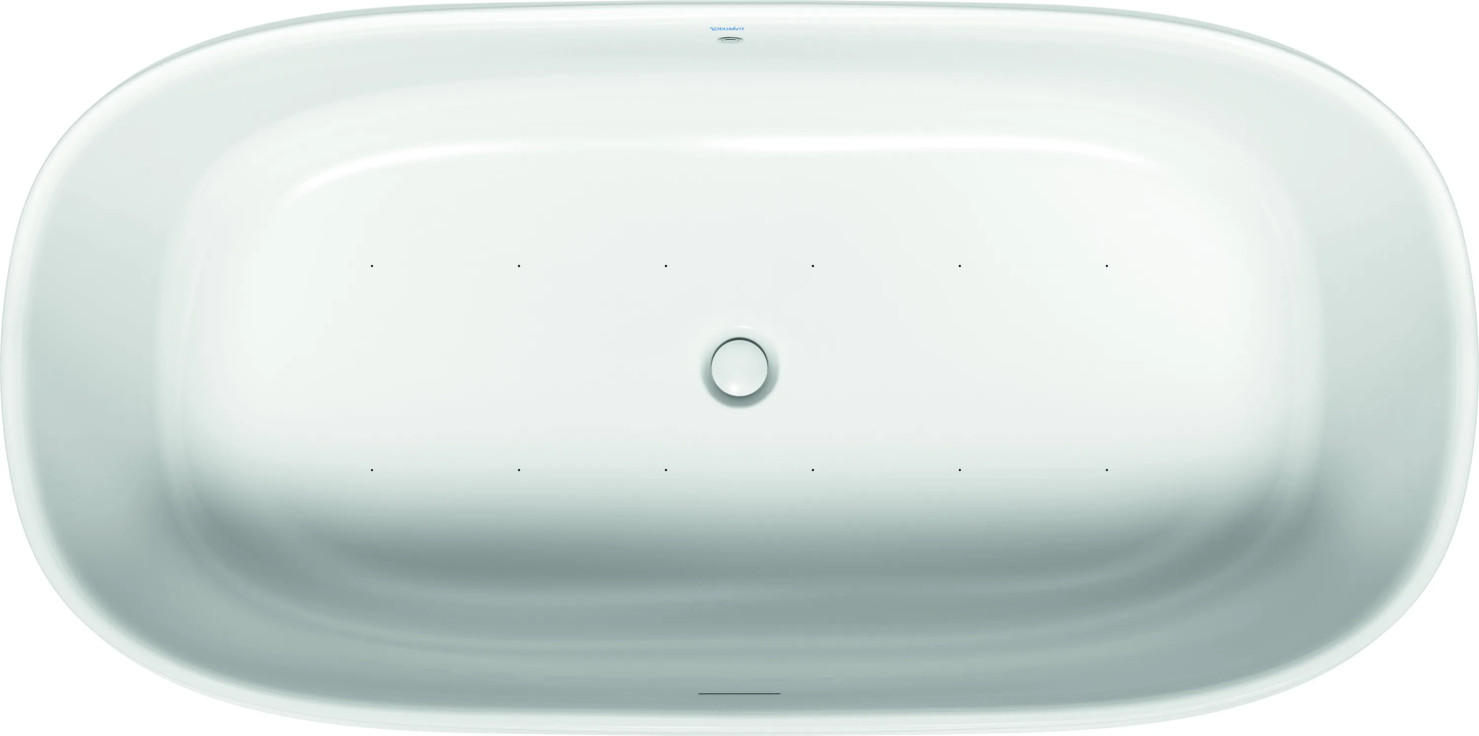 Duravit Whirlwanne „Zencha“ freistehend oval 1800 × 900 mm mit Air-System, in Weiß (matt) Größe: 180 × 90 cm / Whirlsystem: mit Air-System Duravit Whirlwanne „Zencha“ freistehend oval 1800 × 900 mm mit Air-System, in Weiß (matt) Größe: 180 × 90 cm / Whirlsystem: mit Air-System