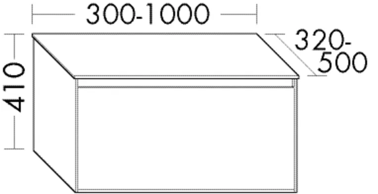 burgbad Hochschrank „rc40Solitaire“ 340 × 410 × 440 mm in Eiche Schwarz burgbad Hochschrank „rc40Solitaire“ 340 × 410 × 440 mm in Eiche Schwarz