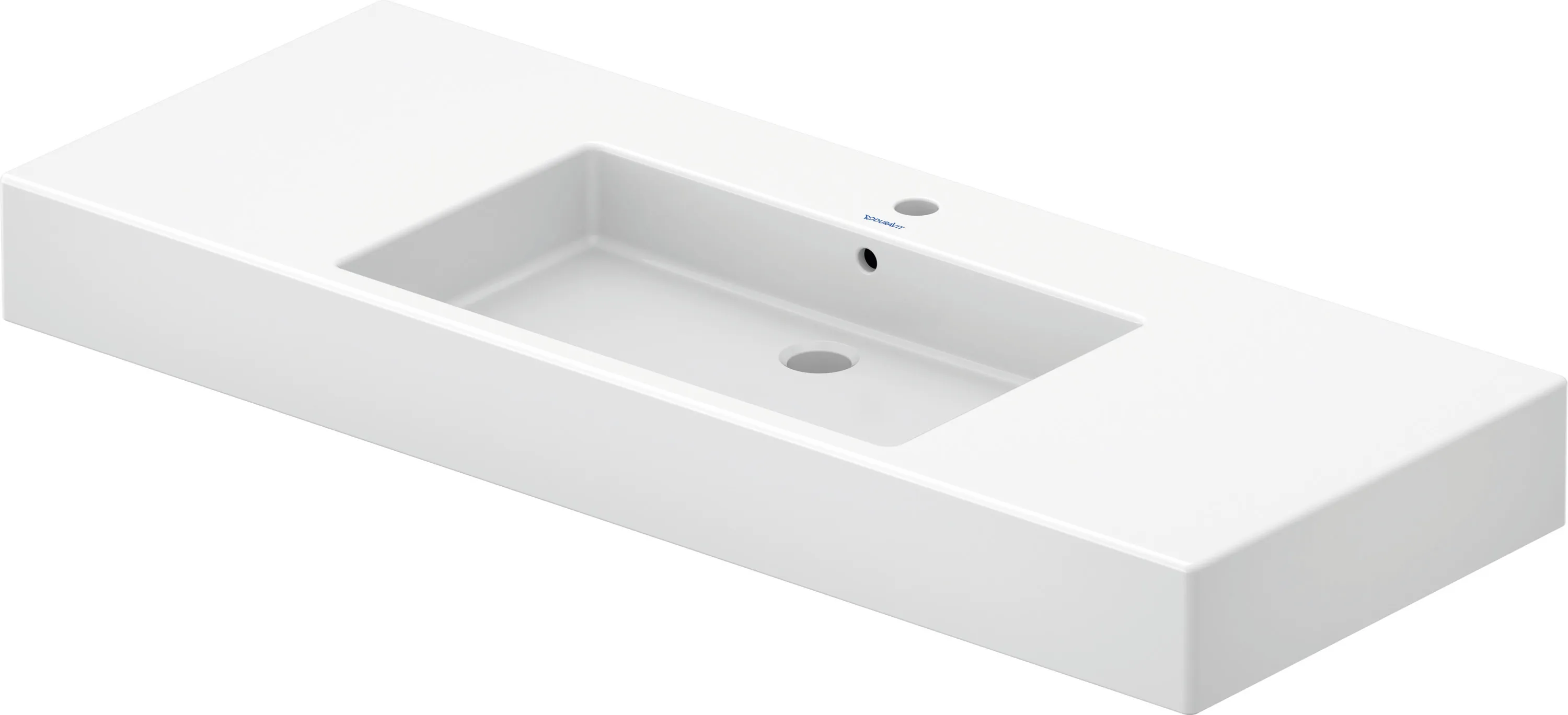 Wandwaschtisch „Vero“, mit Überlauf, Hahnlochposition mittig Wandwaschtisch „Vero“, mit Überlauf, Hahnlochposition mittig