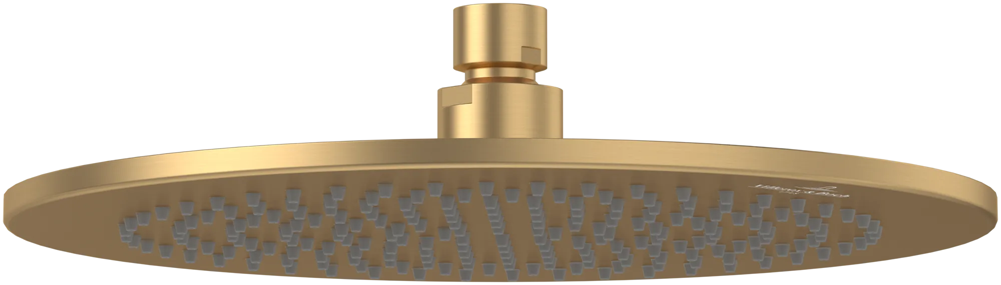 Duschkopf TVC00000100061, rund ⌀ 25 × 6,3 cm in Brushed Gold Farbe: Brushed Gold