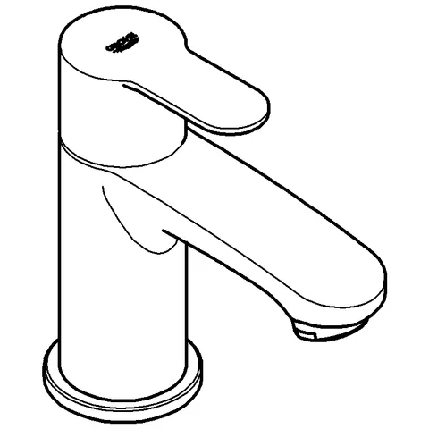 Grohe Eurostyle Cosmopolitan Standventil XS-Size Einlochmontage Keramik-Oberteil ½, 90° Grohe Long-Life Oberfläche chrom Grohe Eurostyle Cosmopolitan Standventil XS-Size Einlochmontage Keramik-Oberteil ½, 90° Grohe Long-Life Oberfläche chrom