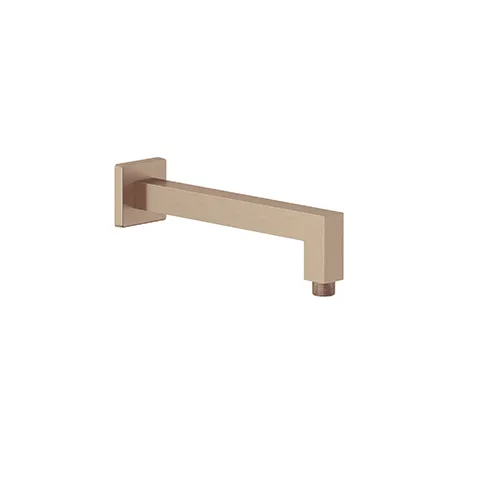 Kludi A-QA Wand-Brausearm 250 mm, eckige Ausführung Brushed bronze