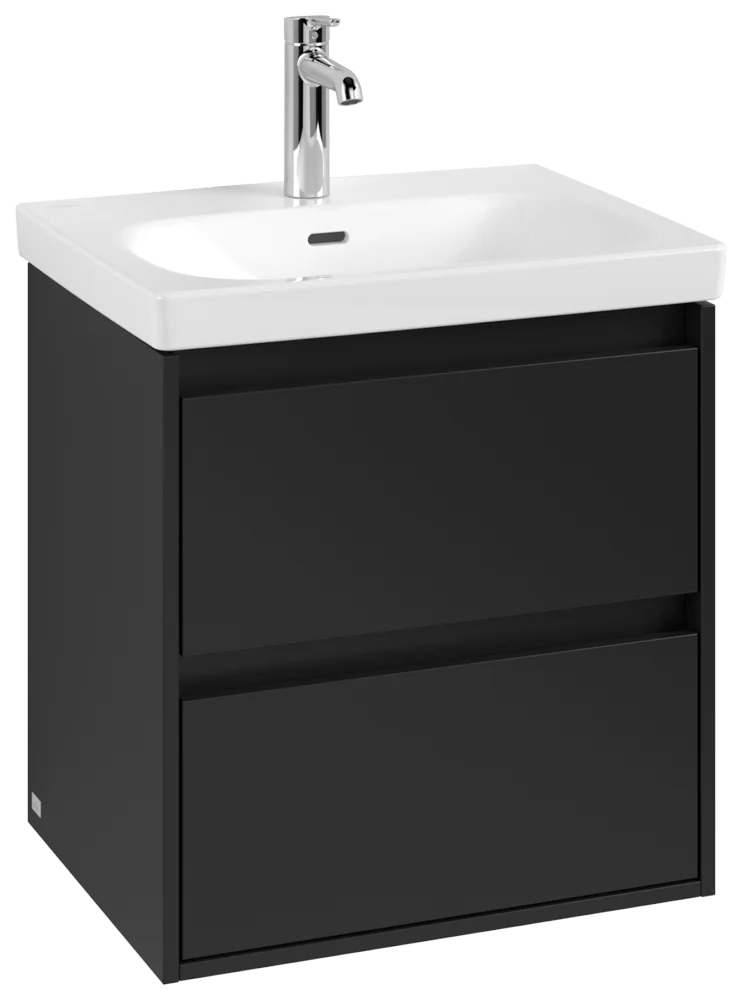 Villeroy & Boch Skyla Waschbeckenunterschrank C79400, 572x596x439mm, Volcano Black Villeroy & Boch Skyla Waschbeckenunterschrank C79400, 572x596x439mm, Volcano Black