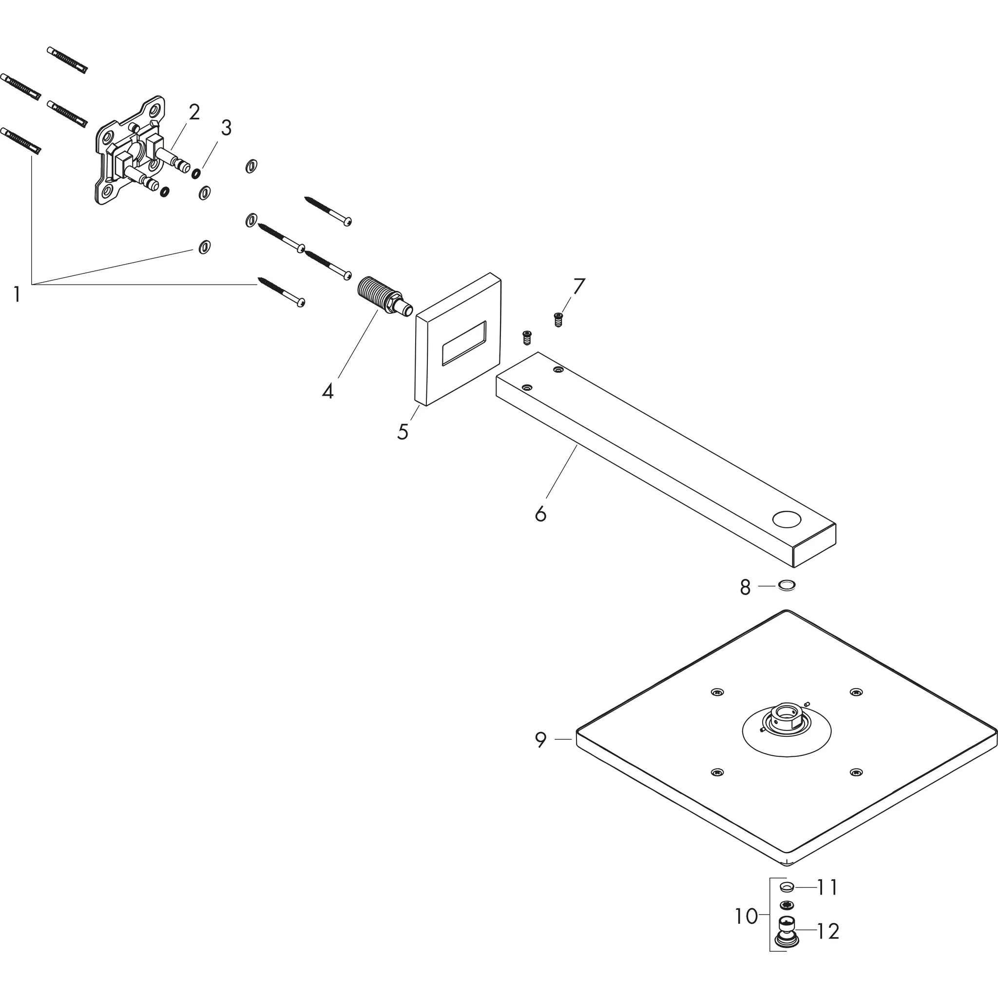 Hansgrohe Raindance E Kopfbrause 300 1jet EcoSmart, chrom Hansgrohe Raindance E Kopfbrause 300 1jet EcoSmart, chrom