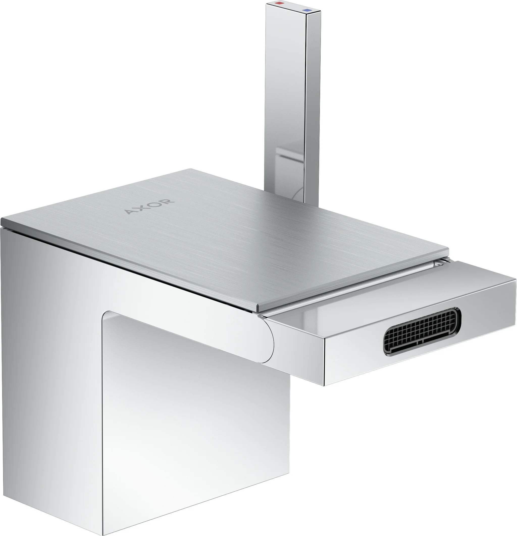 Hansgrohe AXOR MyEdition Bidetmischer - Einhebel-Bidetmischer mit Push-Open Ablaufgarnitur, Chrom, Ausladung 121 mm, Auslaufhöhe 83 mm Hansgrohe AXOR MyEdition Bidetmischer - Einhebel-Bidetmischer mit Push-Open Ablaufgarnitur, Chrom, Ausladung 121 mm, Auslaufhöhe 83 mm