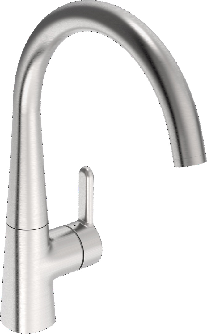 Hansa Einhand-Küchenarmatur „Designo Style“ Ausladung 219 mm in chrom Hansa Einhand-Küchenarmatur „Designo Style“ Ausladung 219 mm in chrom